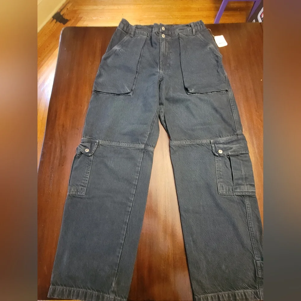 Freepeople Denim Cargo Jean - Picture 12 of 16